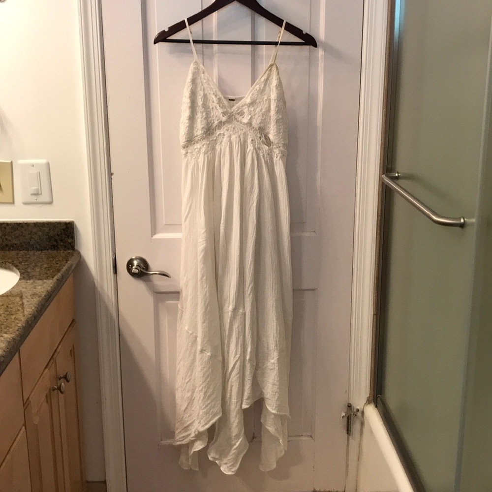 Free People Corchet Maxi Dress
